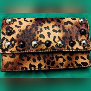 Zara Basics Leopard print bag